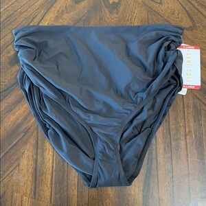 Anne Cole Black Convertible Bikini Bottoms